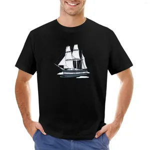 Polos pour hommes T-shirt de navire d'exploration polaire vierges vêtements mignons chemisier personnalisé T-shirt pour hommes