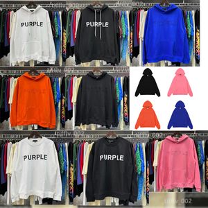 Sweat à capuche pourpre pourpre American Fashion Brand Purple Brand Classic Classic All-Match Casual Hoodie Sweat à capuche Men and Women Men