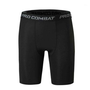 Shorts pour hommes 4 couleurs pantalons de compression pour hommes pour l'été longueur au genou Pro Combat Gym exercice actif Jogging course Jogger17fk4