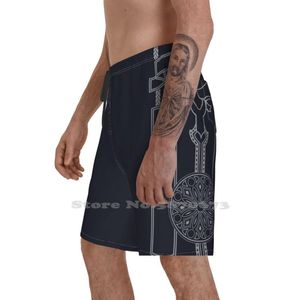 Shorts pour hommes Kingsglaive Uniforme Loose Thin Beach Sports Final Fantasy XV FFXV Ulric Cosplay Film de jeu vidéo