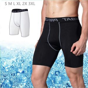 Shorts pour hommes Sports Ym Compression sous la couche de base Trie les seins Alf Atletic Mens Quick Dryin Skinny Ridin 3XL Fitness Sort