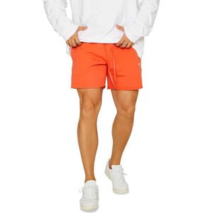 Short masculin pour hommes Coton Sports Running Shorts en vrac Fitness Sports Shorts Jogging Gym rétro Mentes Orange Red Shorts J240325