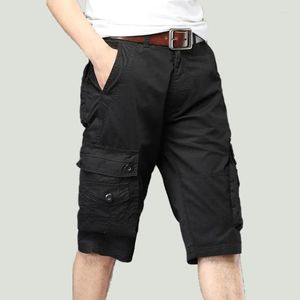 Pantalones cortos para hombres Militar Táctico Al aire libre Hombres Patalon Homme Algodón Resistente al desgaste Casual Bermudas Cargo Street Entrenamiento Pantalones