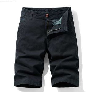 Pantalones cortos para hombre, pantalones cortos Cargo rojos, Bermudas de algodón para hombre, novedad de verano 2022, pantalones holgados militares con cremallera para hombre, pantalones cortos tácticos baratos para hombre L230718