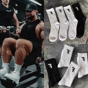 Chaussettes pour hommes Cbum Sport Fitness Crossfit hommes musculation entraînement gymnase été basket-ball course Patch bas confortables