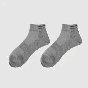 Chaussettes pour hommes dong ai soild couleur brouet