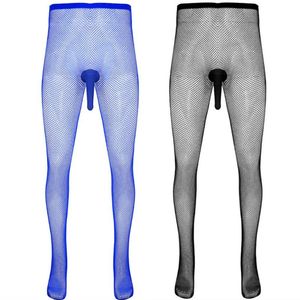 Chaussettes pour hommes Dernières collants pour hommes Collants sexy pour sous-vêtements masculins Lingerie gay Adulte JJ Couverture Bas Mesh Panty Tuyau CostumesHommes