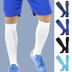 Calcetines para hombres Deporte Largo MenKids Fútbol Compresión Antideslizante Transpirable Sólido Pie Medias Moda Cómodo