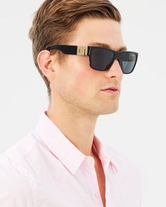 Gafas de Sol Cuadradas Polarizadas para Hombre Caja Caja Oro Negro Mod. 4296 Gafas de sol de montura completa de moda para hombre y mujer