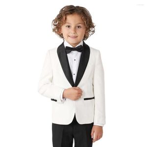 Trajes para hombres 2023 Pantalones negros blancos Blazer