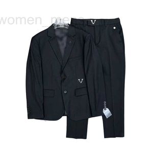 Trajes para hombres Blazers Diseñador Ropa occidental para hombre Tela jacquard Letras Otoño Ropa de lujo Slim Fit Casual Moda para mujer Vestido Traje Pantalones M-3XL MVLX