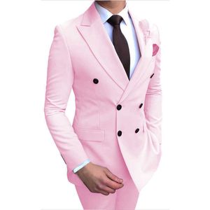 Costume de mariage pour homme, costume d'affaires décontracté, deux pièces pour marié, costume de banquet de mariage, Q240301