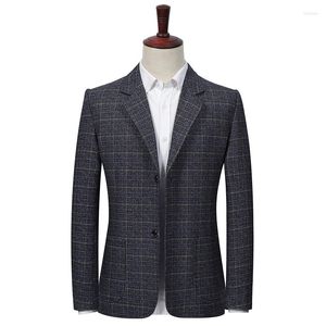 Costumes pour hommes Blazer de haute qualité Style britannique élégant mode d'affaires haut de gamme Simple décontracté Shopping veste de costume pour homme