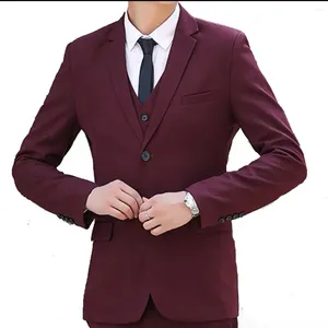 Trajes para hombres Traje de caballero perfecto Chaqueta Profesional de negocios Alto sentido Casual Hombres Moda completa DBV