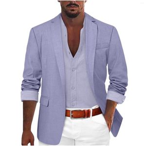 Trajes de hombre a rayas de Color sólido de manga larga traje de primavera y otoño Top esmoquin para hombres boda a prueba de agua lluvia bronceado