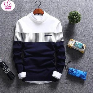 Suéteres para hombres SUSOLA Tendencia coreana Jersey Suéter Jumper Hombres Abrigo de punto Manga larga Señora