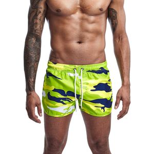 Maillots de bain pour hommes Camouflage Beach Shorts Army Green Natation Sport 2020 Nouveau Boxer J220913