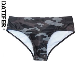 Maillots de bain pour hommes Datifer Low Sexy Boxers Swim Brief Sportive Beachwear Shorts Sunga Man Maillot de bain Camouflage Color Swiming Trunks 230630