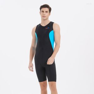 Traje de baño para hombres Hombres Deportes profesionales Carreras Atlético Surf Traje de baño Mujeres Una pieza SharkSkin Secado rápido Monokini Comptitive Beach