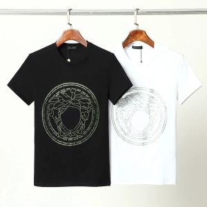 T-shirts masculins Stick Drill Marque Modèle de conception de motif de conception de crépus