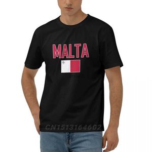 Camisetas para hombre 100% algodón Bandera de MALTA con diseño de letras Camisetas de manga corta Hombres Mujeres Ropa unisex Camiseta Tops Camisetas 5XL