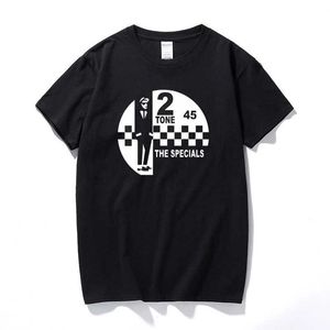 T-shirts pour hommes 2 Tone Records The Specials Mens Retro Music T-shirt SKA Northern Soul Reggae 8 style T-shirt noir Summer Top Camiseta AA230310
