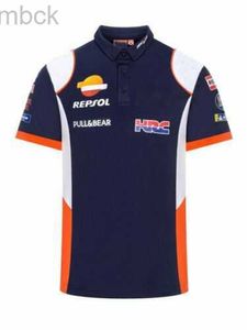 T-shirts masculins 2020 Moto GP Motorcycle Dirt Bike Jersey HRC Repsol pour Honda Polo Motocross Team Racing T-shirts S-XXL 3M412