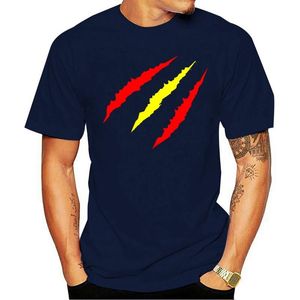 Camisetas para hombres 2021 Camisetas de moda Soy el ejército español de la bandera de España (24 48h) O-cuello 100% algodón