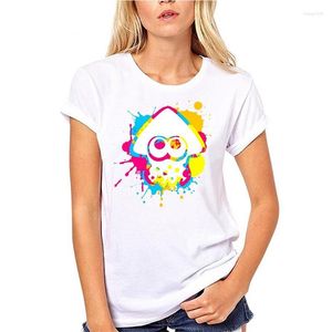 T-shirts pour hommes 2023 Arrivées Inkling Color Ink Splat Splatoon Squid Switch Game Inspiré Hommes Adultes Tops Tee Streetwear Funny Women Cool
