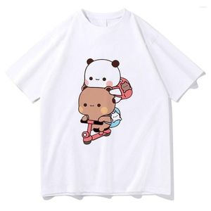 T-shirts pour hommes 2023 Bubu et Dudu Chemise Hommes Harajuku Esthétique Graphique Drôle Kawaii Tshirt Unisexe Anime Dessin Animé Casual Coton Tee-shirt