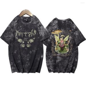 T-shirts pour hommes 2023 Designer Fashion Tie Dye T-shirt Harajuku Hip Hop Streetwear Hommes Femmes Chemise à manches courtes