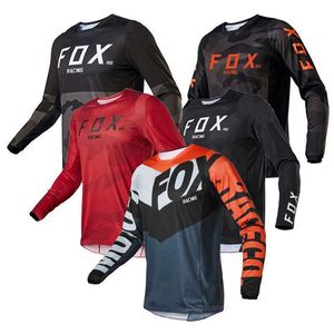 T-shirts pour hommes 2023 Motocross Mountain Enduro Bike Vêtements Vélo Moto Descente T-shirt Fox Ride Racing Jersey Jersey VTT Bekleidung Herren