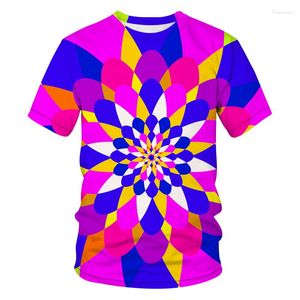 T-shirts pour hommes 2023 T-shirt d'été et femmes de haute qualité magnifique motif de Style d'impression 3d hommes vêtements hauts