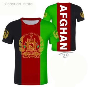 T-shirts pour hommes T-shirt AFGHAN Numéro de nom personnalisé gratuit Afg Slam Afghanistan T-shirt arabe Persan Pashto Islamique Imprimer Texte Photo Drapeau AF Vêtements M230409