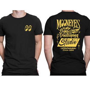 Herren-T-Shirts Amazing Tees Männliches T-Shirt Lässiges übergroßes Essential-T-Shirt Männer Mooneyes Moon Ausgestattete Geschwindigkeits-T-Shirts Grafik Streetwear S-3XL 022223H