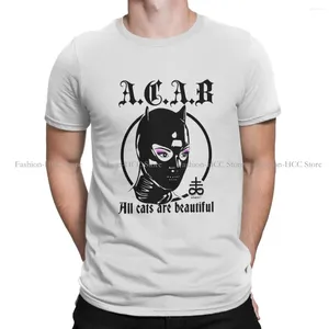 Camisetas para hombre, camisetas de presentación de dominio, disciplina de Bondage, Acab, camiseta personalizada para hombre, ropa Hipster