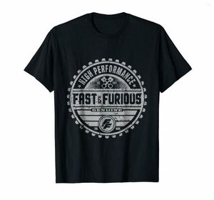Camisetas para hombre, camiseta negra con Logo de garaje clásico Fast Furious, camiseta S-3XL de algodón de manga corta para hombre, camiseta superior