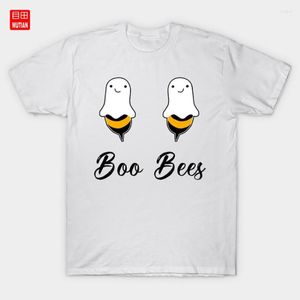 Camisetas para hombre Boo Bee Ghost disfraz de Halloween camiseta apicultor