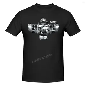 T-shirts pour hommes Boxer Engine R1200gs 1200 Gs R Adventure R1200rt Rt R1200r Chemise Harajuku T-shirt à manches courtes en coton graphique T-shirt Tops