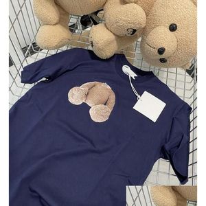 T-shirts pour hommes Garçons Filles Designer Enfants Mode Garçon Fille Été Caual Lettre Imprimé Tops Bébé Enfant T-shirts Élégant T-shirts À La Mode S Dhhjq