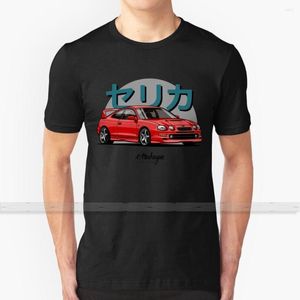 T-shirts pour hommes Celica Gt - Four (rouge) pour hommes femmes chemise hauts été coton grande taille S 6XL voitures automobile Automobile position