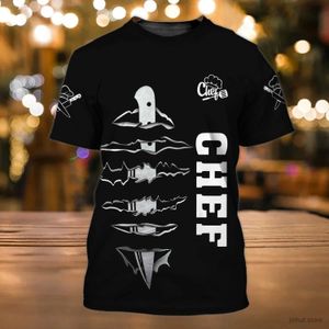 T-shirts masculins Cheir Mens T-shirts 3D Print personnalisé Vêtements Men Of-Neck surdimensionnés bon marché à manches courtes