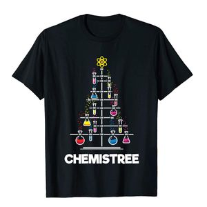 T-shirts pour hommes Chimies Sweat-shirt drôle Science Arbre de Noël Garçon Fille T-shirts uniques pour hommes Tops Tees Funny Arrival Graphic Casual 230428