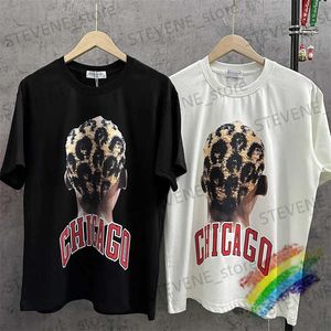 Camisetas para hombres Chicago IH NOM UH NIT Leopard Print Hair T Shirt Hombres Mujeres Mejor Calidad Oversize Top Ts Summer Style Camiseta T240325