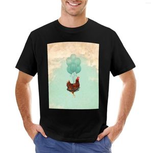 Camisetas para hombre, camiseta de Chicken Licken, camiseta personalizada para un niño, ropa Kawaii, algodón para hombre