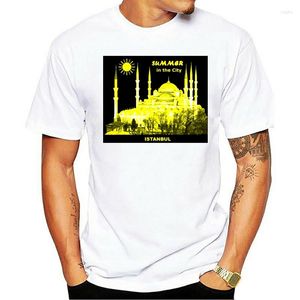 Camisetas para hombres Crazy Estambul ciudad de verano Turquía camisa para hombres letras y mujeres 2023 ropa
