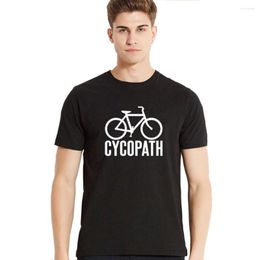 Camisetas para hombre, camiseta de ciclismo Cycopath, camiseta divertida para bicicleta para hombre, regalo para ropa de ciclista, camisetas de verano, triangulación de envíos