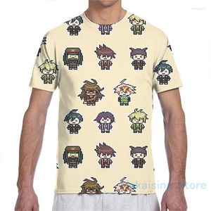 Camisetas para hombre Danganronpa V3 Years Festival BOYS Camiseta para hombre Mujer All Over Print Girl Shirt Boy Tops Camisetas Camisetas de manga corta