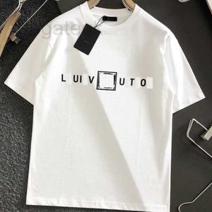 T-shirts pour hommes Designer 23 Nouveaux t-shirts mode L polos hommes femmes T-shirts t-shirts Tops Homme Casual Poitrine Lettre Chemise Luxurys Vêtements Manches Laurens Vêtements taille M-3XL XW9Z