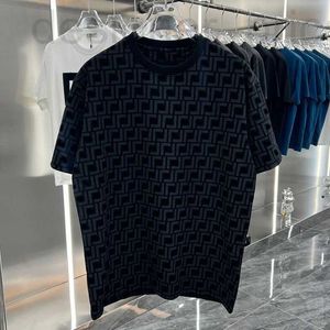 T-shirts pour hommes Designer Mode Hommes Femmes Coton Vêtements Tops Casual Lettre complète Chemises De Luxe Polo Manches Vêtements F Kaki M-XXXL QNV9